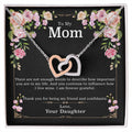 Forever Grateful Necklace Interlocking Hearts Necklace