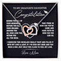 Behind You All Interlocking Hearts Necklace