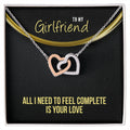 Interlocking Hearts - Romantic Necklace Interlocking Hearts Necklace