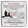 Gift For Daughter - Interlocking Heart Necklace Interlocking Hearts Necklace