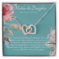 MOM&DA~2 Interlocking Hearts Necklace