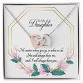 You And Me - Interlocking Hearts Interlocking Hearts Necklace
