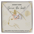 Mother'S Day Interlocking Hearts Necklace