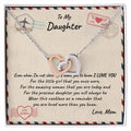 Special Gift For Daughter! Interlocking Hearts Necklace
