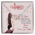 Forever Love - Valentine'S Day Necklace Interlocking Hearts Necklace