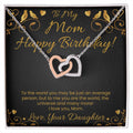 A Beautiful Birthday Gift For Mom! - The Amazing Interlocking Hearts Necklace