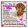Gift For Wife - Interlocking Heart Necklace Interlocking Hearts Necklace