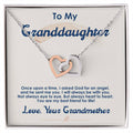 Collection Granddaughter - Always Heart To Heart - Necklace Interlocking Hearts Necklace
