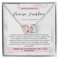 Promise Necklace Interlocking Hearts Necklace