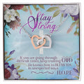 Stay Strong - Interlocking Hearts Necklace