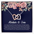 Mother & Son It'S A Special Bond Interlocked Heart Necklace Interlocking Hearts Necklace