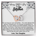 Happy Mother'S Day For As Long As I Can Remember. You Were Always The Person I Looked Up To. Interlocking Hearts Necklace