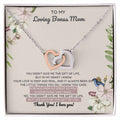 Bonus Mom Gift Of You Interlocking Heart Necklace Interlocking Hearts Necklace