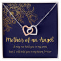Mother Of An Angel - Interlocking Hearts Interlocking Hearts Necklace