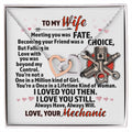 Mechanic'S Wife - Interlocking Heart Necklace Interlocking Hearts Necklace