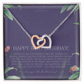 30Th Birthday Gifts For Women Necklace For Her 3 Decade Jewelry 30 Years Old 30Th Birthday Gift Necklace Jewelry Gift For Her Interlocking Hearts Necklace