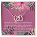 Gift For 13 Year Old Girl Gifts 13Th Birthday Girl 13Th Birthday Gift Thirteenth Birthday Necklace Teen Birthday Gift Official Teenager Interlocking Hearts Necklace