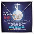Lineman'S Wife - Interlocking Heart Necklace Interlocking Hearts Necklace
