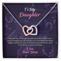 Interlocked Hearts Necklace - Best Friend Interlocking Hearts Necklace