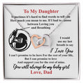 Welder'S Daughter - Interlocking Heart Necklace Interlocking Hearts Necklace