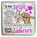 Laborer'S Wife - Interlocking Heart Necklace Interlocking Hearts Necklace