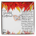 Heart Necklace For Your Beautiful Girlfriend. Interlocking Hearts Necklace