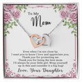 Mom Interlocking Hearts Necklace