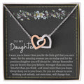 Gift For Daughter Interlocking Hearts Necklace