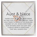 Aunt & Niece Interlocking Hearts Necklace
