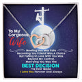 Lineman'S Wife - Interlocking Heart Necklace Interlocking Hearts Necklace