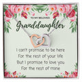Luxury Gift From Grandmother To Granddaughter - Interlocking Hearts Necklace