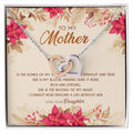 Gift For Mom - Beating Of My Heart - The Interlocking Heart Necklace Interlocking Hearts Necklace