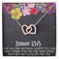 Interlocking Heart - Love Each Other Interlocking Hearts Necklace