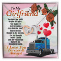 Trucker'S Girlfriend - Interlocking Heart Necklace Interlocking Hearts Necklace