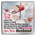 Postal Worker'S Wife - Interlocking Heart Necklace Interlocking Hearts Necklace