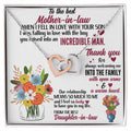 For The Best Mother-In-Law! Interlocking Hearts Necklace