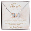 Hearts Necklace Gift For Future Wife Gift For Her Interlocking Hearts Necklace
