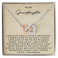 Give Her The Gift She Will Always Remember💝 - Interlocking Necklace Interlocking Hearts Necklace