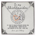 My Shieldmaiden Interlocking Hearts Necklace