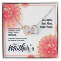 Most Amazing Woman Interlocking Hearts Necklace