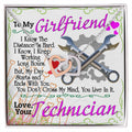 Technician'S Girlfriend - Interlocking Heart Necklace Interlocking Hearts Necklace