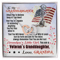 Veteran'S Granddaughter - Interlocking Heart Necklace Interlocking Hearts Necklace