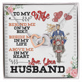 Biker'S Wife - Interlocking Heart Necklace Interlocking Hearts Necklace