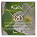 Fly Like A Bird Interlocking Hearts Necklace