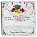 Graduation Gift For Daughter - Interlocking Heart Necklace Interlocking Hearts Necklace