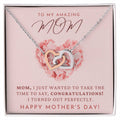 The Perfect Mother'S Day Gift. Interlocking Hearts Necklace
