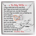 Pilot'S Wife- Interlocking Heart Necklace Interlocking Hearts Necklace