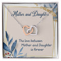 Mother Daughter Necklace Mother Daughter Jewelry Mother Necklace Gifts Mom Daughter Necklace Necklace Gifts For Mom From Daughter Interlocking Hearts Necklace