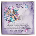 Happy Mother'S Day - Best Mom Mother'S Day Two Hearts Pendant Gift Interlocking Hearts Necklace