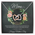 Interlocking Hearts Mother'S Day Necklace Interlocking Hearts Necklace